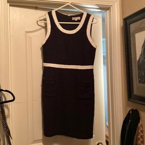 Nanette Lepore black and white dress size 6